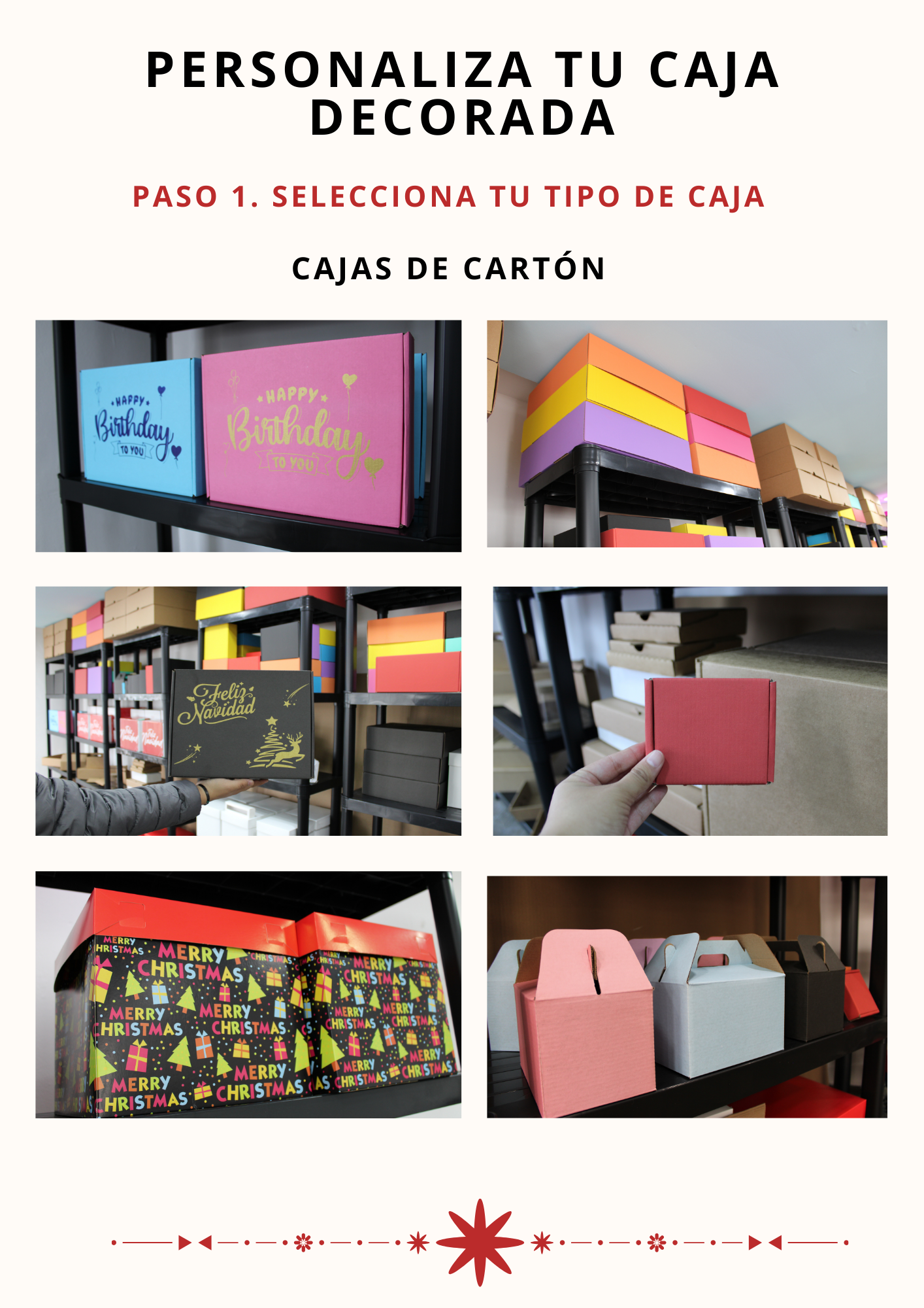 Pasos para realizar tu caja decorada