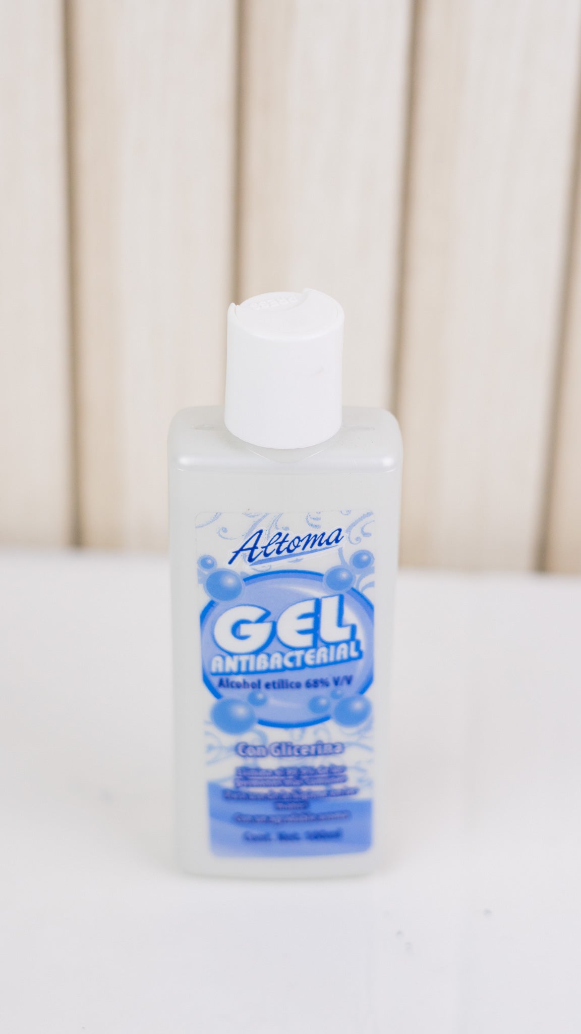Gel Antibacterial con Alcohol Etílico