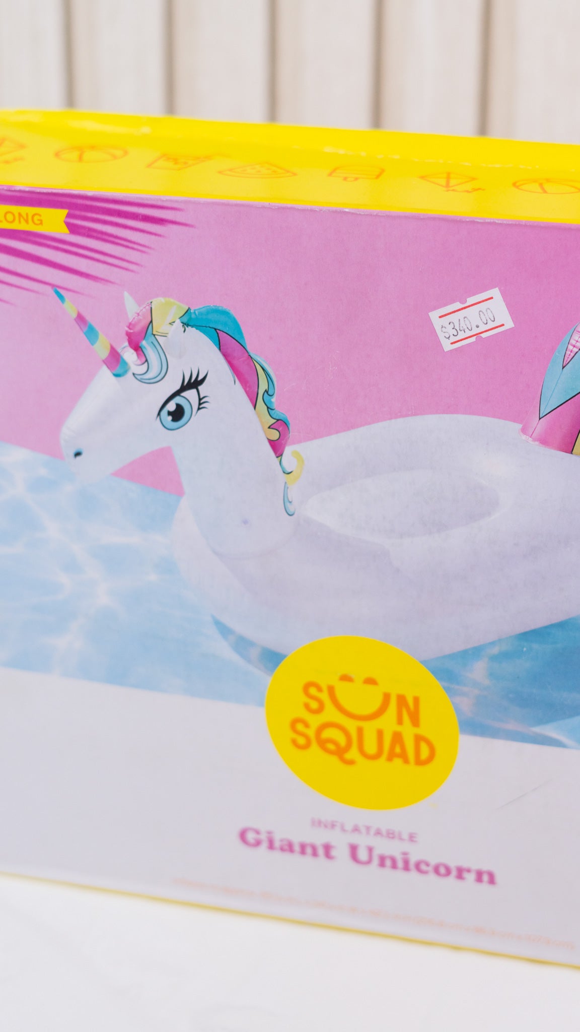 Inflable Grande en Forma de Unicornio