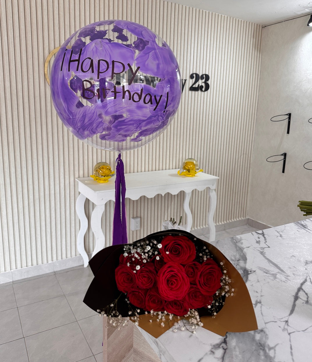 Globo + Rosas