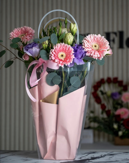 Bolsa de gerberas