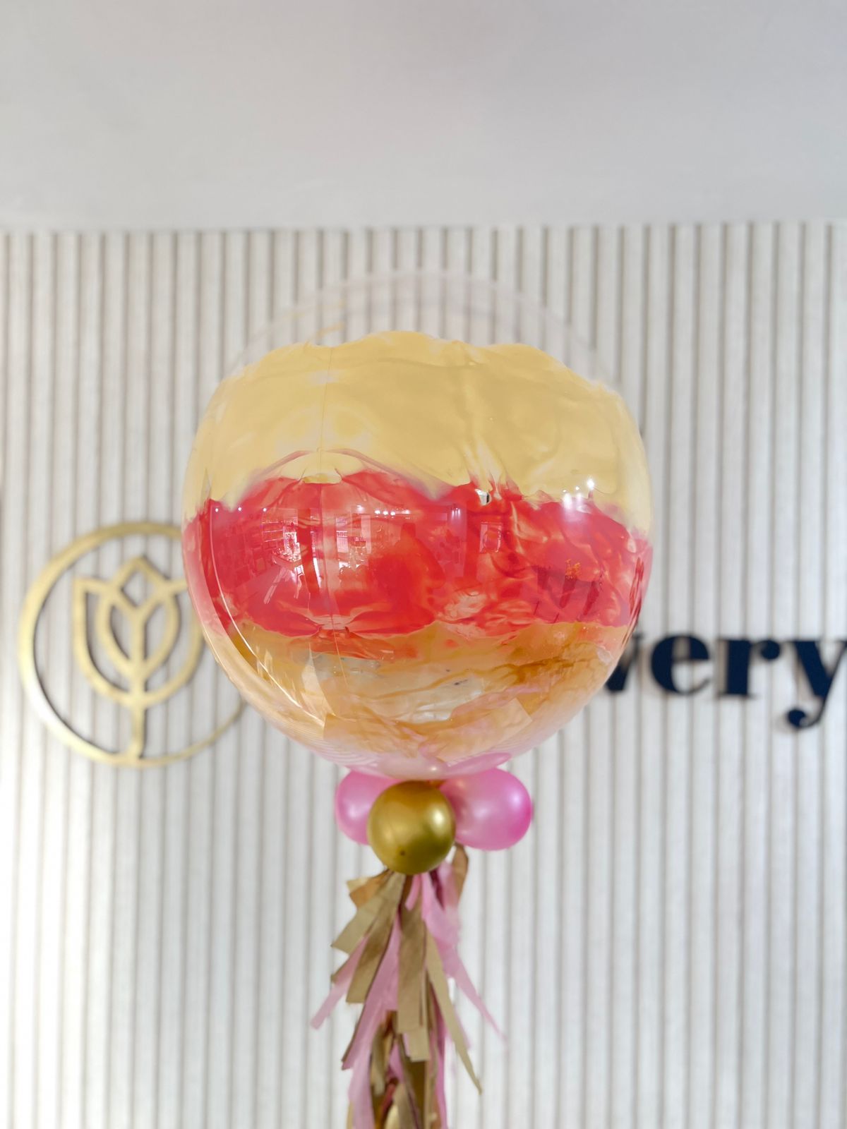 Globo Burbuja Peach