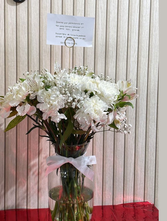 Jarrón de condolencias
